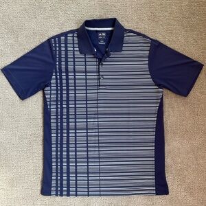 Adidas ClimaCool Striped Golf Shirt